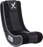 X Rocker SE 2.1 Floor Rocker - Bluetooth Gaming Chair with Immersive Audio with Speakers & Subwoofer - Ergonomic Design - Comfortable Floor Rocker Chair for Gaming & More - Black