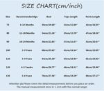 𝐛amboo Pajamas Baby Toddler Kids Infant Baby Boys Girls Long Sleeve Cartoon Tops Pj’s Pants Trousers Sleepwear Pajamas Outfits Set 2PCS Newborn Baby Girl Clothes (D, 6-12 Months) - Image 3