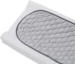 Bamboo Fiber Waterproof Changing Pad Portable Mat, Crib Mattress Protector, Washable Reusable Changing Table Cover Liners for Baby Changing Diaper, 68cm x 35.5cm - Image 5