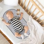 Bamboo Fiber Waterproof Changing Pad Portable Mat, Crib Mattress Protector, Washable Reusable Changing Table Cover Liners for Baby Changing Diaper, 68cm x 35.5cm - Image 7