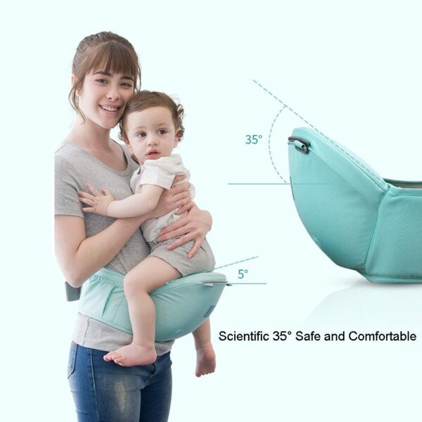 G-Tree 3-in-1 Convertible Baby Carrier (Pink) - The Ergonomic Infant Carrier for Your Comfort Ideal for Newborn to Toddler - Image 5