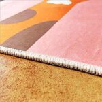 Cartoon Pink Princess Crown Rug Girl Bedroom Decoration, Baby Early Education Toddler Game Toy Rug 50cmx80cm - Image 3