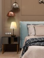 HSLighting Bedside Lamps, 31.5cm Touch Control Night Light with Metal Base 3-Way Brightness Changing Dimmable LED Light Bulbs Desk Lamp Minimalist Table Lamp for Bedroom Living Room Children's Room - Image 6