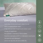 WOOLROOM Deluxe Washable Kids Cot Pillow - Lovingly Handcrafted Skin-Friendly Baby and Travel Pillow - 100% British Wool For Natural Better Sleep - Hypoallergenic Thermoregulating Comfort - Champagne - Image 3