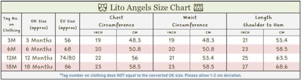 Lito Angels Christening Baptism Gown Dresses Clothing Set with Lace Bonnet Hat for Infant Baby Girls Age 3 to 18 Months, Creamy White - Image 7