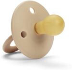 Elodie Details Soother 2-Pack, Natural Rubber/Latex, BPA-Free Pacifier for Babies 3+ Months - Soft Terracotta - Image 2