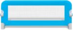 vidaXL Toddler Safety Bed Rail - Child Bed Guard 102 x 42 cm - Blue - Polyester Fabric and Metal Tubing - Easy Installation - Suitable for Kids Aged 18 Months to 5 Years - Image 3
