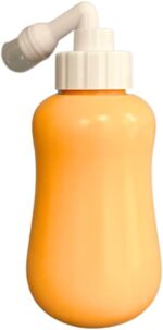 Post Birth Perineal Wash Bottle, Upside Down Squeeze Bottle, Hospital Bag, Maternity Essentials, Spritz Bottle, Douche, Postpartum peri Spritz Bottle, perineal Bottle (Colour Apricot: 360 MLS) - Image 2