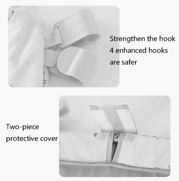 Baby Changing Table,Baby Changing Pad Cover Foldable | Change Table Covers for Boys & Girls | Yellow - Image 6