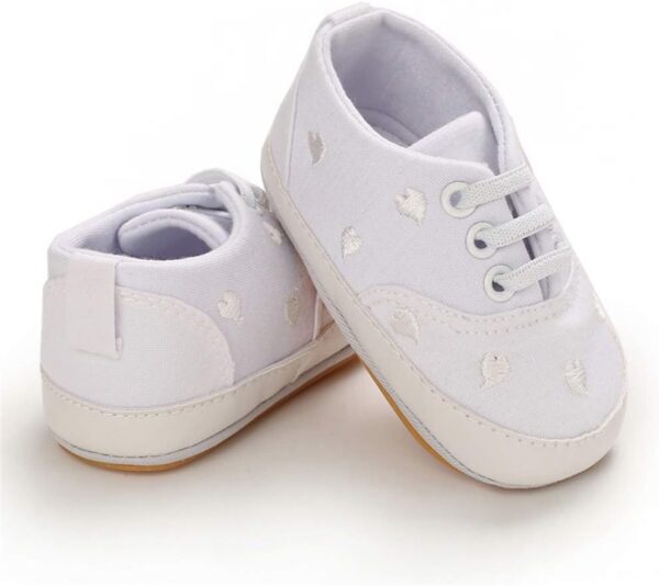 MASOCIO Baby Boy Girl First Walking Shoes Infant Toddler Trainers Rubber Anti-Slip Prewalker Shoes - Image 4