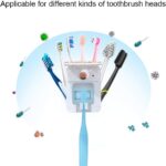 Wagner & Stern. Deep Toothbrush Sanitizer/UV-C Sterilizer. for Home and Travel, USB Li-Ion Rechargeable Battery. 3D Design. Compatible with All Brush Heads. Automatic (Travel) - Image 4