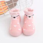 FedMois 2 Pairs Baby Boys Girls Anti-slip Indoor Slipper Shoes Socks - Image 5
