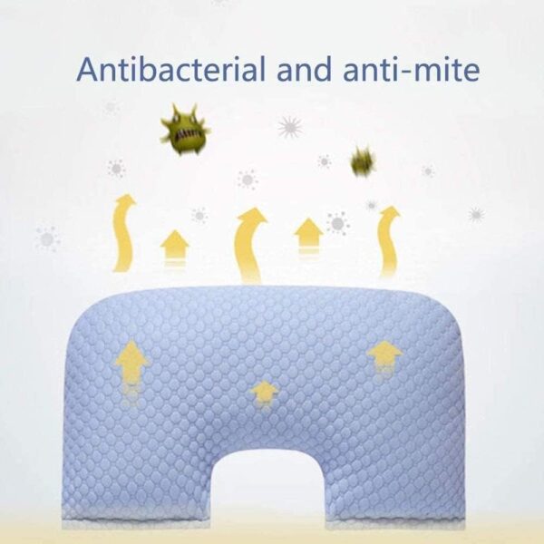 HSOYGE Pregnancy Pillow Pregnancy Pillow UK Body Pillow,Full Body Support Pillow with Washable Cover for Pregnant Women Support Head,Back,Shoulder,HIPS,Legs and Belly (C Size) - Image 5