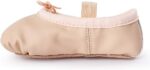 Bezioner Ballet Shoes Leather Ballet Flats Full Sole Dance Slippers for Girls Toddlers Women - Image 4