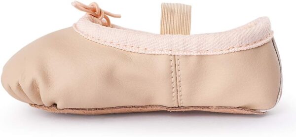 Bezioner Ballet Shoes Leather Ballet Flats Full Sole Dance Slippers for Girls Toddlers Women - Image 4