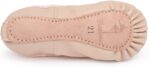 Bezioner Ballet Shoes Leather Ballet Flats Full Sole Dance Slippers for Girls Toddlers Women - Image 6