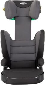 Graco Logico L i-Size R129 Highback Booster car seat with cupholders, Suitable from 100-150cm (approx. 3.5 to 12 years), Midnight fashion - Image 6