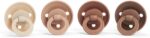 Elodie Details Soother 2-Pack, Natural Rubber/Latex, BPA-Free Pacifier for Babies 3+ Months - Soft Terracotta - Image 3