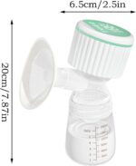 Breast Pump Electric, Breast Feeding Bottles, Milk Feeding Bottle, Double Pumping Capability Rechargeable and Portable Strong Suction Power for Female 6.5x20cm - Image 6