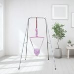 Baby Door Jumper and Bouncer - Doorway Hanging Swing Jump Up Seat, Portable Jump Bumper Exerciser with Adjustable Strap + Saddle Stand, Sensory System Training Toy for Toddler (Not Include Rack) - Image 7