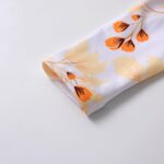 Awxoder Infant Baby Girl Ruffle Floral Print Tops Long Sleeve + Pants 2Pcs Outfit Set - Image 5