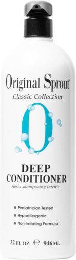 Kids Conditioner - Original Sprout Deep Conditioner for Babies & Up - Hair Conditioner for Women & Men - Hydrating Conditioner Infused with Hawaiian Kukui Seed Oil, Rosemary & Calendula - 946ml