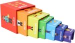 Perfeclan Nesting Cubes Building Set, Color Cognition Nesting and Stacking Blocks, Sorting Stacking Toys for Boys Girls - Image 7