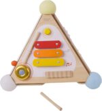 Classic World Wooden Pyramid Activity Box, Educational Activity Cube, Baby Multi-functional Activity Centre, 33 x 35 x 29 cm, 2 Years+ - Image 4