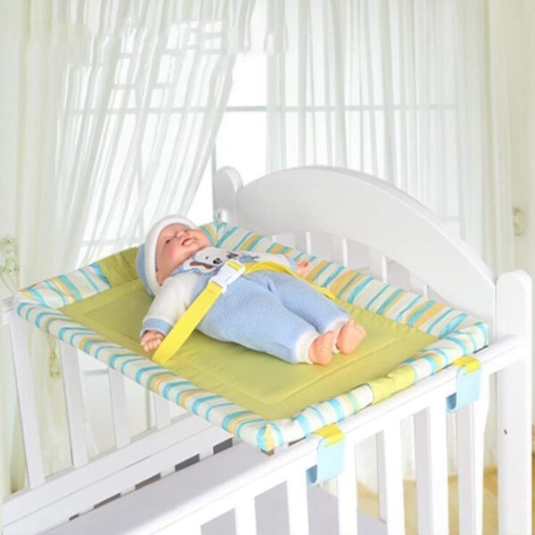 Baby Changing Table,Baby Changing Pad Cover Foldable | Change Table Covers for Boys & Girls | Yellow - Image 4