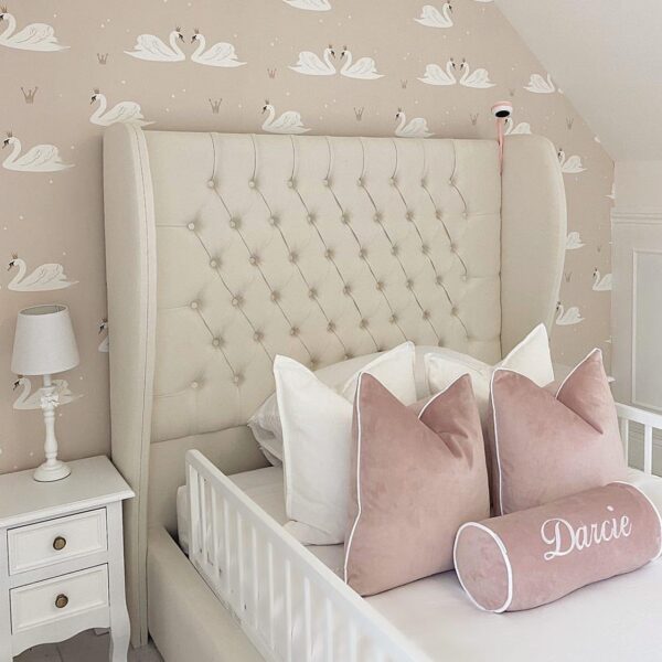 Safetots Wooden Bed Guard, White, 38cm High x 110cm Wide, Toddler Bedrail for Safety, Secure Child Bed Rail, Pre-Assembled, Easy Installation - Image 3