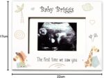 Personalised Baby Scan Photo Frame Gift The First Time We Saw You - Image 3