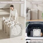 UBRAVOO Large Playpen for Baby and Toddlers, Foldable Baby Playpen Kids Activity Centre Safety Play Yard Home Indoor Outdoor (18-Panel, Grey - Image 2