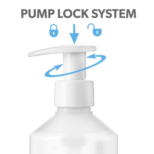 Lemon Zest Hand Sanitiser Gel - 500ml Pump Bottle - 70% Alcohol - Made in the UK (Pack of 2) - Image 4