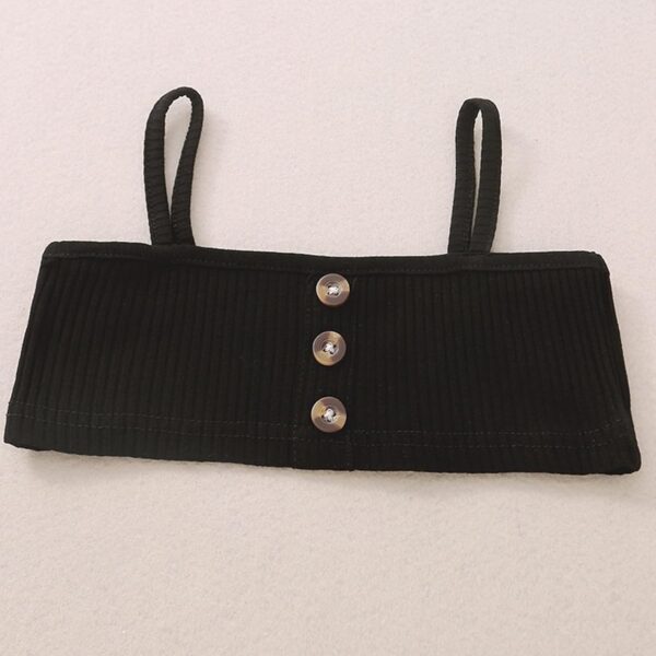 CHENSIYU Kids Boys Girls Boys Grey Joggers Boys Black Tracksuit Bottoms Baby Drawstring Bloomer Tracksuit Bottoms Baby Boys Girls Black Bottoms Neutral Baby Clothes Toddler Pants - Image 3