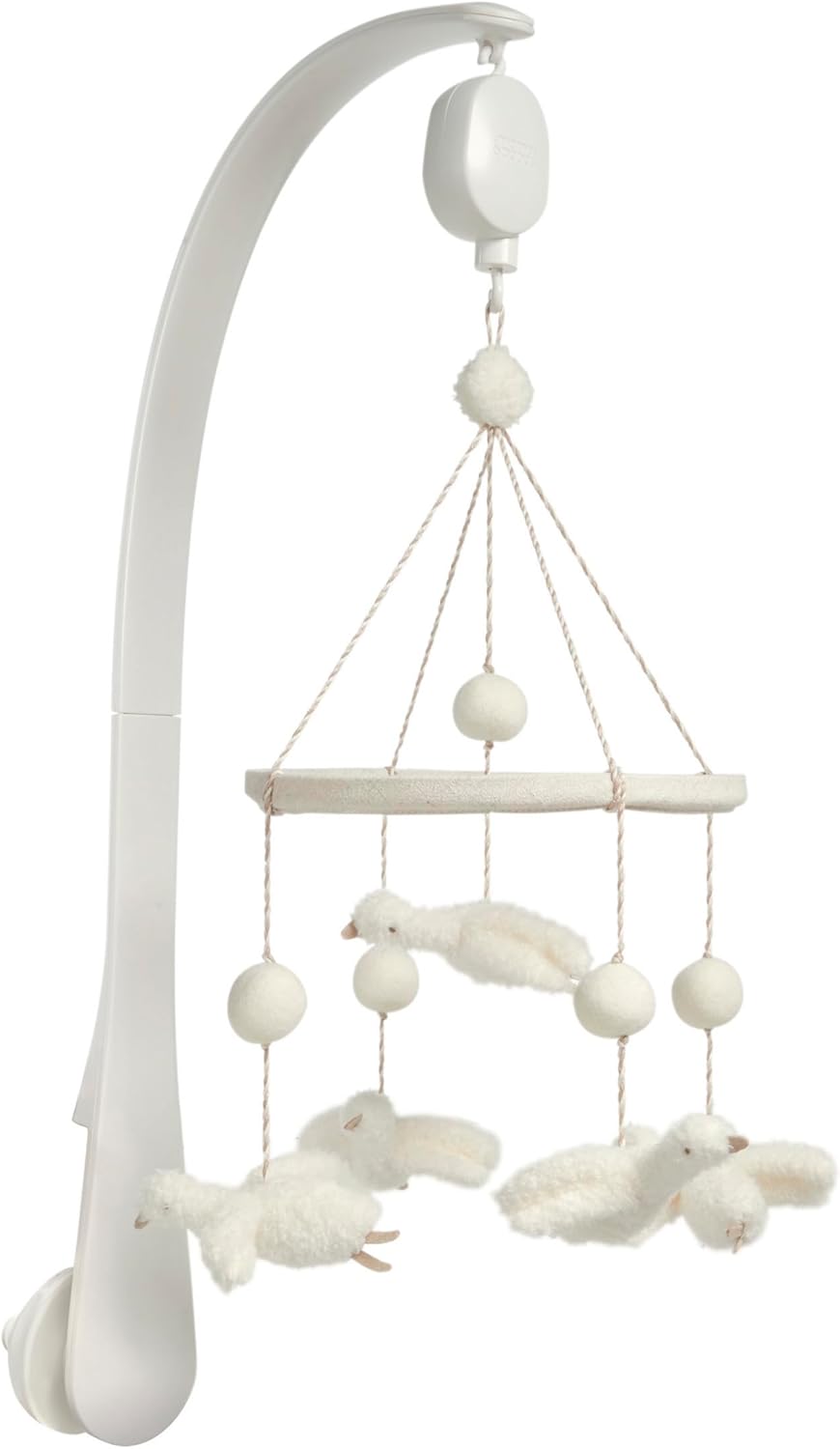 619-XY2ISVL._AC_SL1500_.jpg Mamas & Papas Musical Cot/Cotbed Mobile Welcome to The World Duckling - Image 1