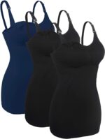 iLoveSIA 2Pack/3Pack Womens Seamless Breastfeeding Nursing Bra Tank Top …