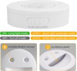 Cove Comfort Stick-On Smile Children's Night Light - LED Motion Sensing, Battery Powered, Easy Magnetic Installation [1-Pack] - Image 3