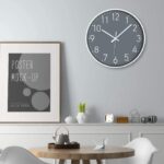 Modern Wall Clock, 12 Inch Silent Non-Ticking Nordic Style Wall Clocks for Living Room, Office, Bathroom, Kitchen - Image 3