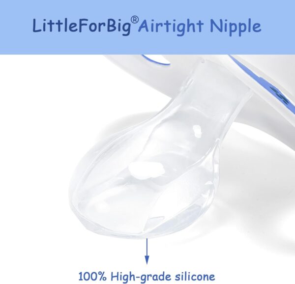 LittleForBig Bigshield Generation-II Adult Sized Printed Pacifier Puppy Pattern - Image 5