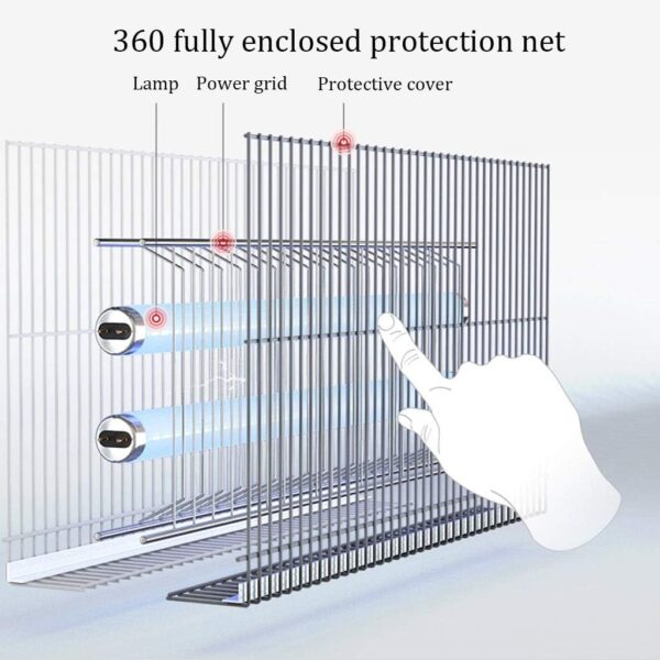 JDKJSBF Mosquito Trap Mosquito Killer Electric Mosquito Repeller Insect Electric Shock Repellent Energy Saving Mosquito Lamp Led Uva Lamp Led Mosquito Killer Lamp Thoughtful - Image 2