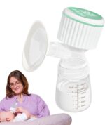 Breast Pump Electric, Breast Feeding Bottles, Milk Feeding Bottle, Double Pumping Capability Rechargeable and Portable Strong Suction Power for Female 6.5x20cm - Image 9