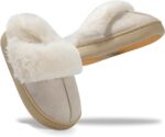 LACOFIA Boys' Girls' Slippers Kids Fluffy Slippers Non-Slip Comfy Children Winter House Shoes Warm Indoor Sliders - Image 3