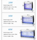 JDKJSBF Mosquito Trap Mosquito Killer Electric Mosquito Repeller Insect Electric Shock Repellent Energy Saving Mosquito Lamp Led Uva Lamp Led Mosquito Killer Lamp Thoughtful - Image 5