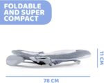 Chicco Hoopla Baby Bouncer 2-in-1, Titanium | Birth - 9 kg, Soft and Padded, Foldable and Compact, Converts into Seat for Use to 18 kg - Image 5