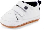 MK MATT KEELY Baby Boys First Walking Shoes Toddlers Prewalk Trainer Sneakers for Newbron Infant with Anti-Slip Soft Sole
