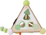 Classic World Wooden Pyramid Activity Box, Educational Activity Cube, Baby Multi-functional Activity Centre, 33 x 35 x 29 cm, 2 Years+ - Image 3