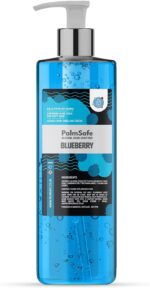 Palm Safe Blueberry Alcohol Hand Sanitiser 500 ml Pump Bottle