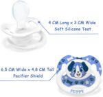 LittleForBig Bigshield Generation-II Adult Sized Printed Pacifier Puppy Pattern - Image 6