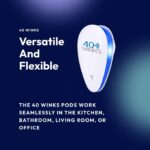 40 Winks Ultrasonic Pest Repeller Mouse & Rat Control - Remove Mouse, Flies, Wasps, Ants, Spiders, Bed Bugs, Fleas, Roaches, Rats, Mosquito repellent (2 Pack, UK plug) - Image 7