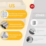 Baby Playpen, Children Playpen, Large Children Playpen, Recreation Area, Rugged Safety Fence Baby Play Yard, Baby Gate Playpen (150X200CM, Grey) - Image 7